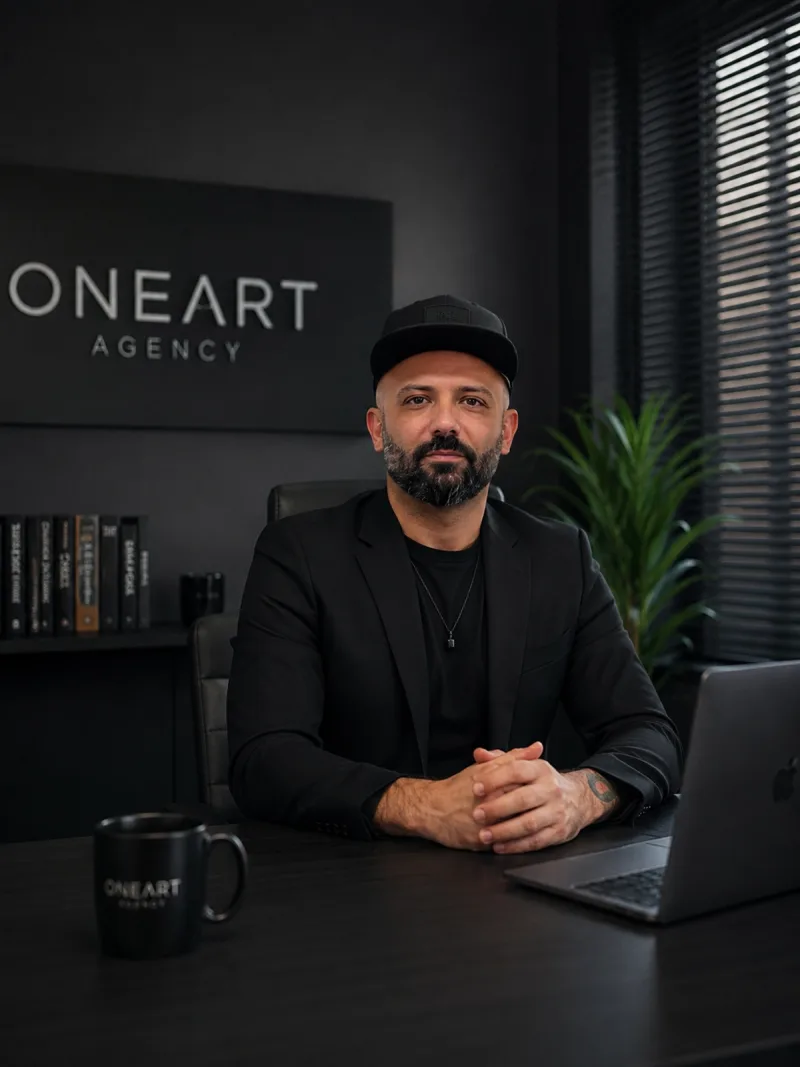 Mehmet Varlik, Inhaber und Creative Director der ONEART Agency