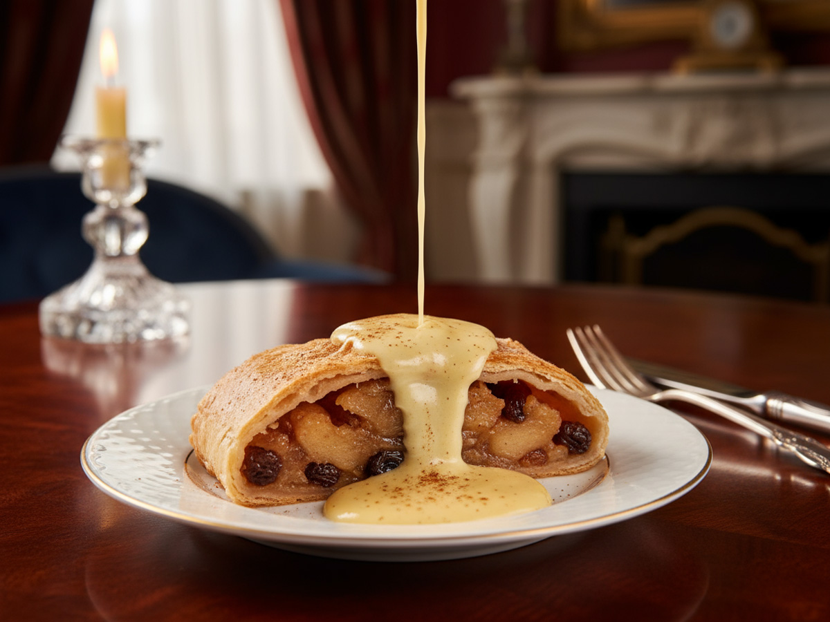 Warmer Apfelstrudel