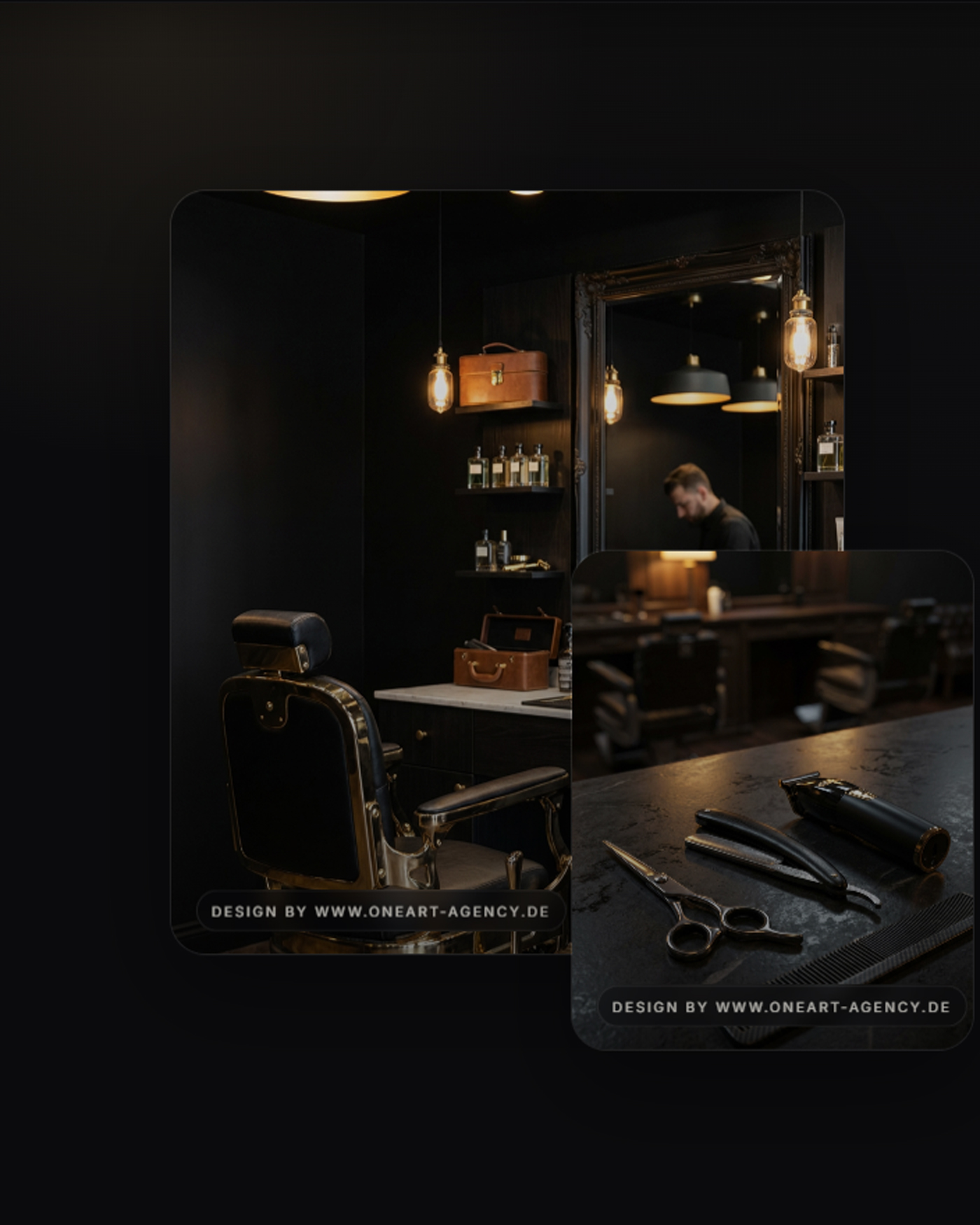 Hochwertiges Webdesign Projekt von ONEART Agency