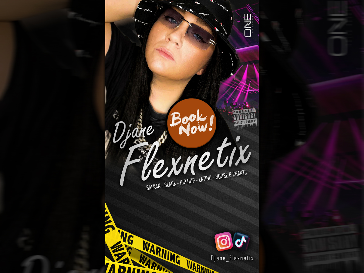 DJane Flexnetix — Party & DJ Flyer Concept
