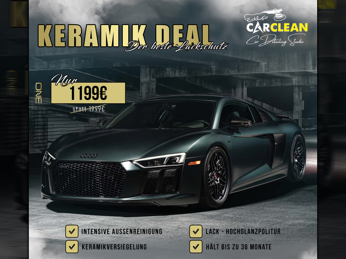 Exclusive Car Clean — Social Media Angebote