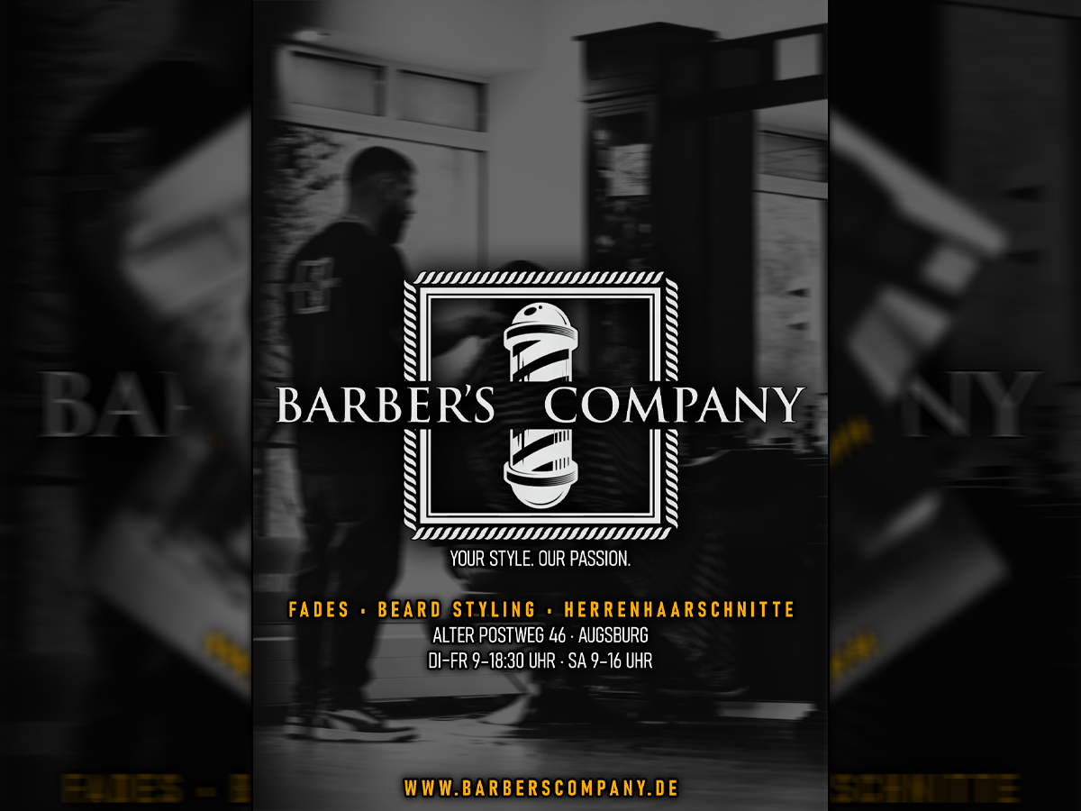 Barbers Company — Flyer Concept